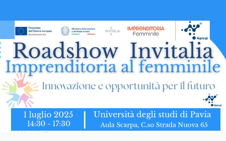 1 luglio, roadshow all'Università di Pavia