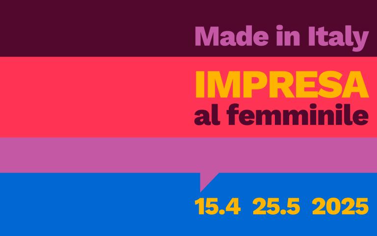 La mostra Made in Italy, Impresa al femminile