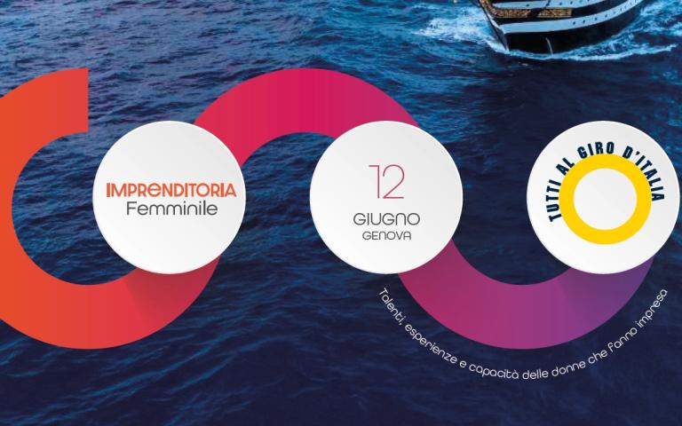 12 giugno, Giro d'Italia delle donne che fanno impresa a Genova