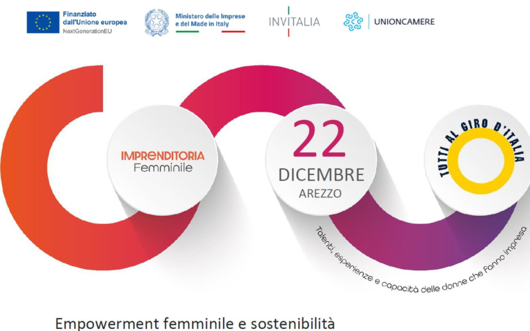 Empowerment femminile e sostenibilità il 22 dicembre a Arezzo