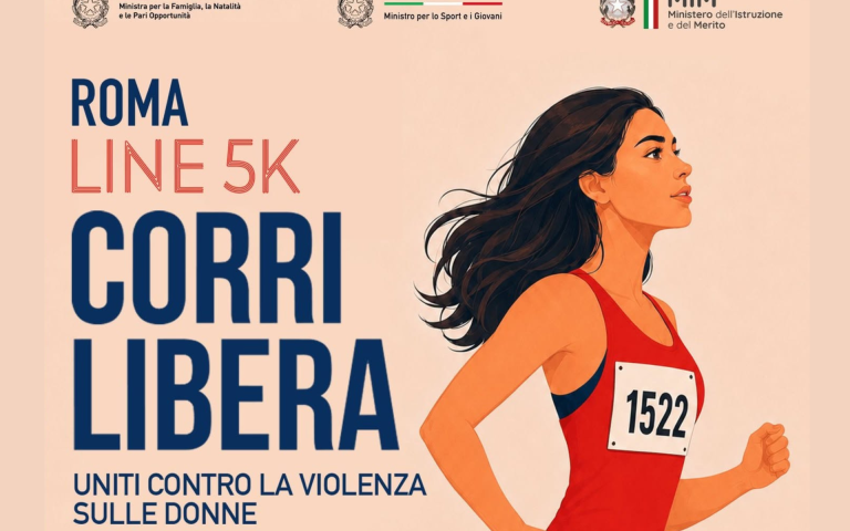 “Corri Libera”: il 15 novembre corri a Roma contro la violenza sulle donne